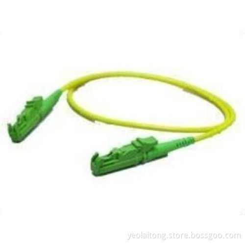 E2000 Fiber Patch Cord with Low Insertion Loss and Back Reflection Loss